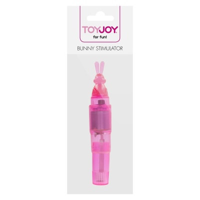 Stymulator łechtaczki Bunny Stimulator z końcówką w kształcie króliczka, 14 cm - 1 2