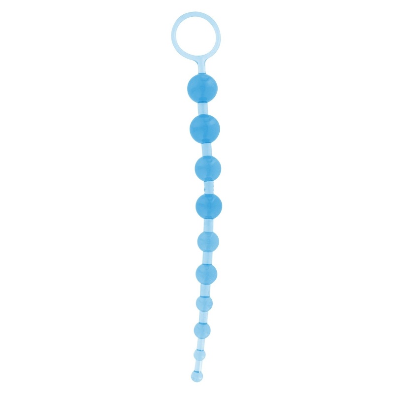 Koraliki analne Thai Toy Beads – 10 połączonych segmentów (1–2,5 cm), długość 30 cm - 3