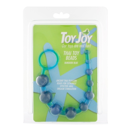 Koraliki analne Thai Toy Beads – 10 połączonych segmentów (1–2,5 cm), długość 30 cm - 4