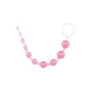 Sonda analna SCALA Thai Toy Beads Pink stopniowana, 20 cm - 1