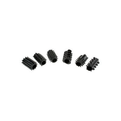 Power Penis Sleeve Set Grey – zestaw 6 nakładek na penisa z wypustkami (8–13 cm) - 1