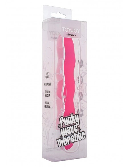 Wibrator Funky Wave Vibrette Pink - Wibratory Klasyczne - 1
