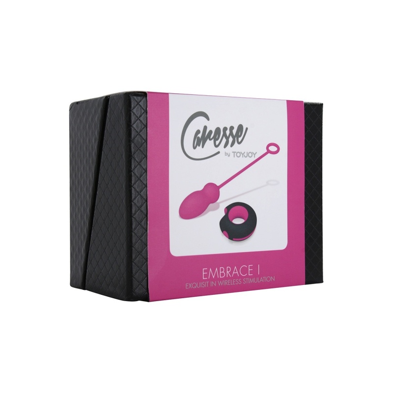 Wibrujące jajko Embrace I – zdalnie sterowane, silikon medyczny, 9 cm - 1