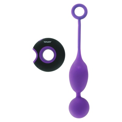 Jajko wibrujące Embrace II z dwoma silnikami i pilotem – 8,5 cm - 1