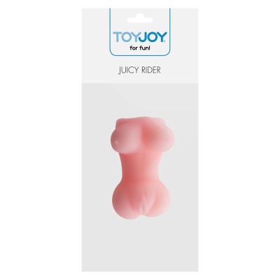 Masturbator Juicy Rider – pasywny, realistyczna tekstura wewnętrzna, długość 12 cm - 1