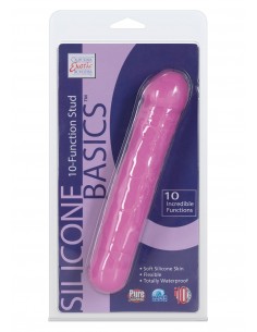 Realistyczny wibrator Basics 10 Function Stud Pink - Wibratory Realistyczne - 1 2
