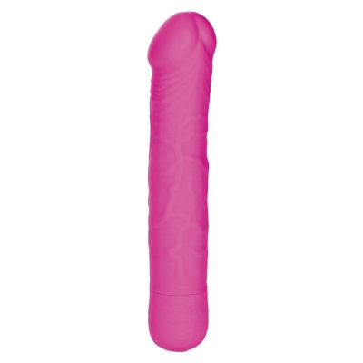 Wibrator Basics 10 Function Stud z 10 trybami wibracji i lekkim wygięciem, 19 cm - 1