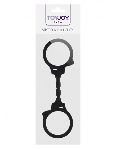 Kajdanki erotyczne Stretchy Fun Cuffs Black - Kajdanki erotyczne - 1
