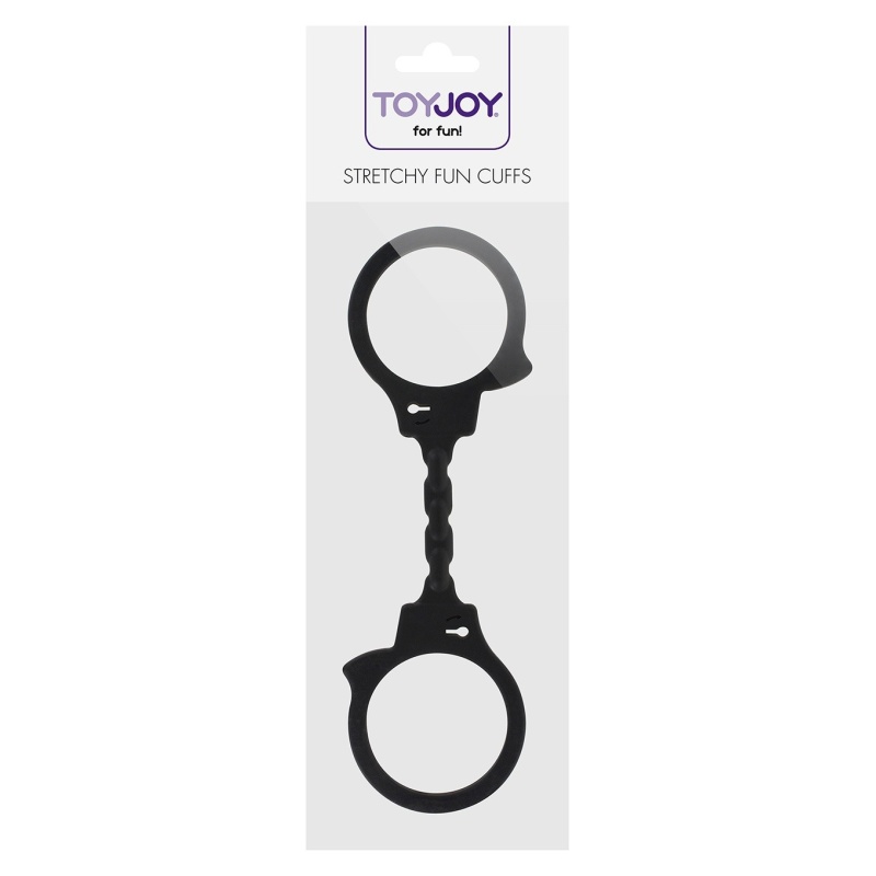 Kajdanki silikonowe Stretchy Fun Cuffs - rozciągliwe, regulowane (6-9 cm) - 1