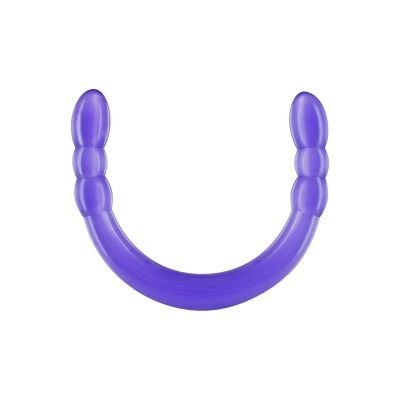 Dildo Double Digger 45 cm z elastycznym trzonem i dwustronnymi końcówkami - 1