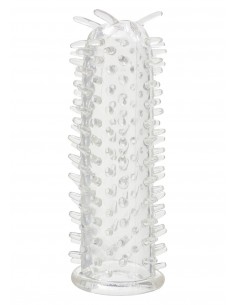 Nakładka Na Penisa Seduction Sleeve Clear - Przedłużki i nakładki na penisa - 1