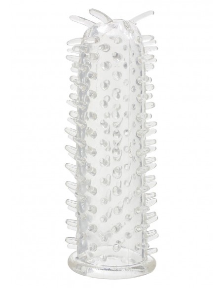 Nakładka Na Penisa Seduction Sleeve Clear - Przedłużki i nakładki na penisa - 1