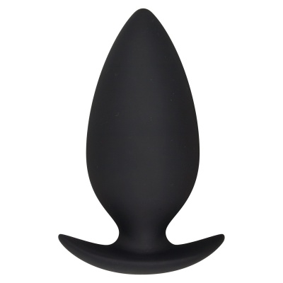 Korek analny Bubble Butt Player Expert Black z podstawą T, 10,5 cm - 1