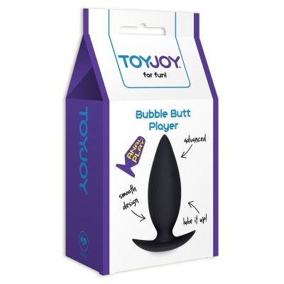Korek analny Bubble Butt Player Advanced stożkowy, 10 cm - 1 2