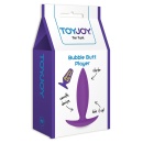 Analplug Bubble Butt Player Starter – rozmiar startowy, z zakrzywionym końcem - 2
