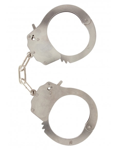 Kajdanki Erotyczne Metal Handcuffs Stalowe - Kajdanki erotyczne - 2
