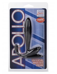 Stymulator i masażer prostaty APOLLO Prostate Probe Czarny - Masażery i stymulatory prostaty - 1 2