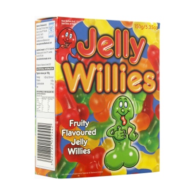 Żelki Jelly Willies Assortment w kształcie fallicznym – opakowanie 15,2 cm - 1 2