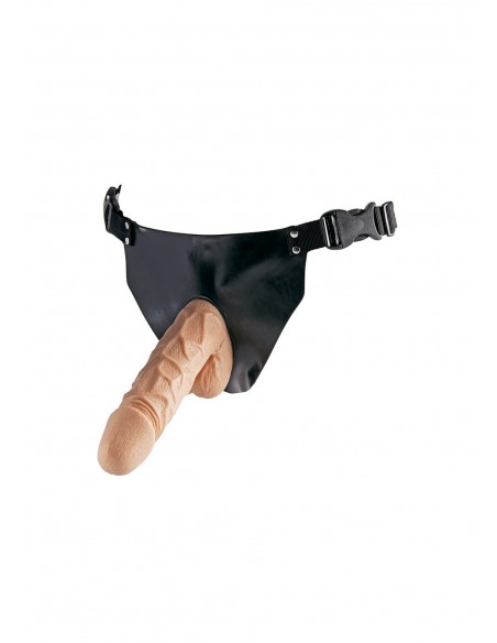 Strapon Superwoman Strap-On Flesh - Strap-ony, dilda na pasku bez wibracji - 1