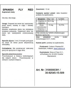 Hiszpańska mucha Spanish Fly Red - Zwiększenie libida i potencji u kobiet - 1 2