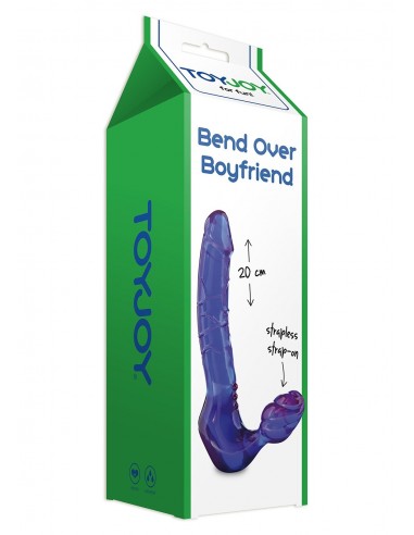 Strapon Bend Over Boyfriend Purple - Strap-ony, dilda na pasku bez wibracji - 2