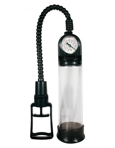 Profesjonalna Pompka Erekcyjna Do Penisa Pump Master Black - Pompki erekcyjne i powiększające penisa - 1