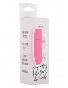 Mini wibrator Funky Bullet Pink - Wibratory Mini - 1 2