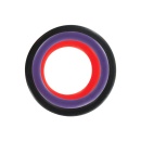 Scala Triple Rings Multicolor – zestaw 3 silikonowych pierścieni, średnice 3,0–4,0 cm - 3