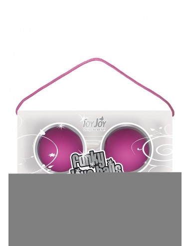 Kulki Gejszy Funky Love Balls Violet - Kulki Gejszy Podwójne i Pojedyncze - 3