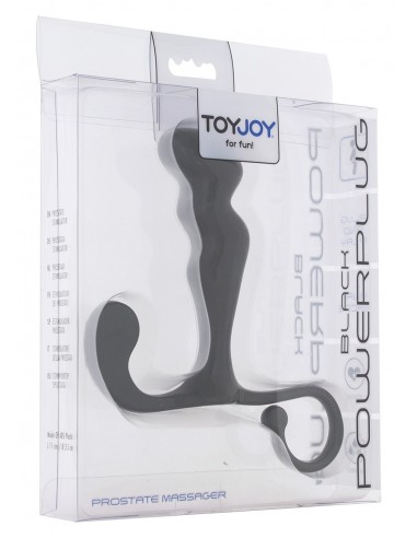 Stymulator Prostaty PowerPlug Czarny - Masażery i stymulatory prostaty - 2