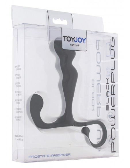 Stymulator Prostaty PowerPlug Czarny - Masażery i stymulatory prostaty - 2