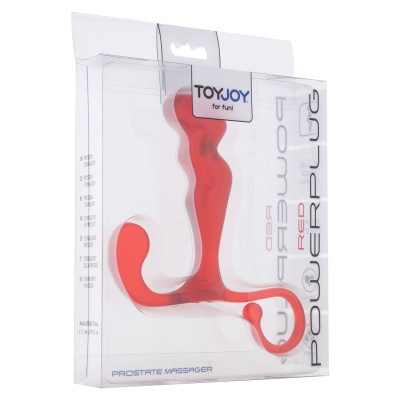 Masażer prostaty Power Plug o anatomicznym wyprofilowaniu (10,5 cm) - 1