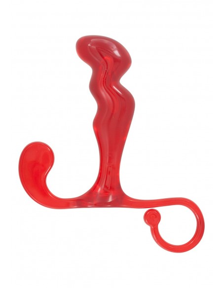 Stymulator i masażer prostaty POWER PLUG Czerwony - Masażery i stymulatory prostaty - 2