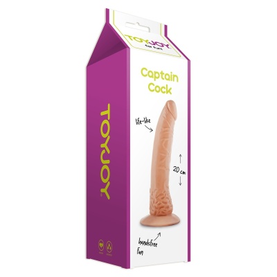 Dildo Captain Cock 20 cm z przyssawką próżniową - 1 2
