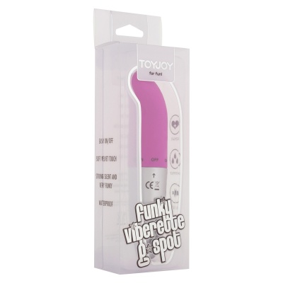 Wibrator Viberette G-Spot z zagiętą końcówką do punktu G, 12 cm - 1 2