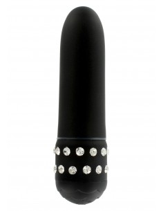 Wibrator Diamond Black Petit Vibe - Śmieszne gadżety, prezenty - 1 2