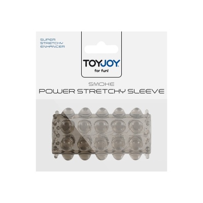 Nasadka Power Stretchy Sleeve Grey z wypustkami, 18 cm - 1 2