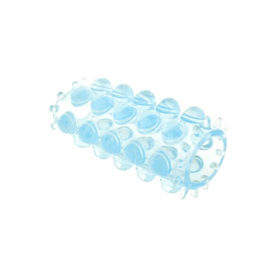 Nakładka Power Stretchy Sleeve Blue z wypustkami 6,5 cm - 1