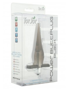 Korek analny wibrujący Power Buttplug Smoke - Kulki i korki analne wibrujące - 1