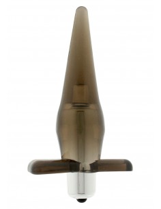 Korek analny wibrujący Power Buttplug Smoke - Kulki i korki analne wibrujące - 1 2