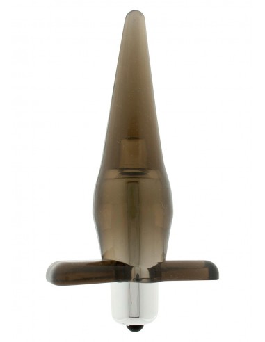 Korek analny wibrujący Power Buttplug Smoke - Kulki i korki analne wibrujące - 2