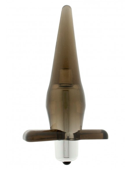 Korek analny wibrujący Power Buttplug Smoke - Kulki i korki analne wibrujące - 2