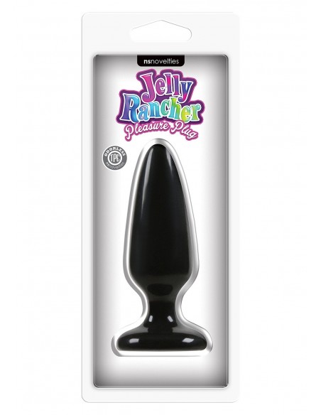 Buttplug Pleasure Plug Medium Black - Korki analne pozostałe - 1