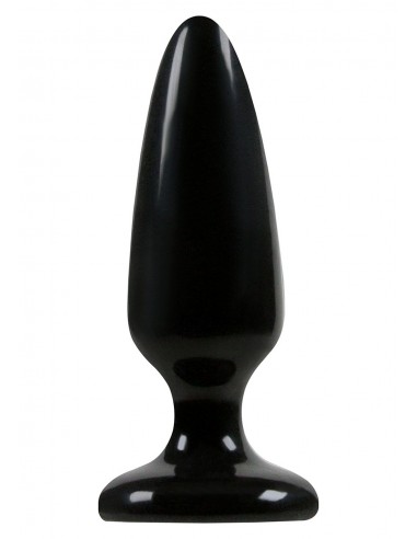 Buttplug Pleasure Plug Medium Black - Korki analne pozostałe - 2