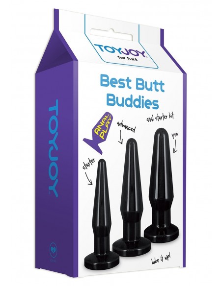 Buttplug Best Butt Buddies Black - Korki analne pozostałe - 1
