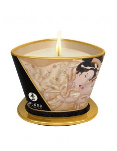 Świeca / Krem Do Masażu Shunga Candle Desire/Vanilla 170 ml - Świece zapachowe do masażu - 1