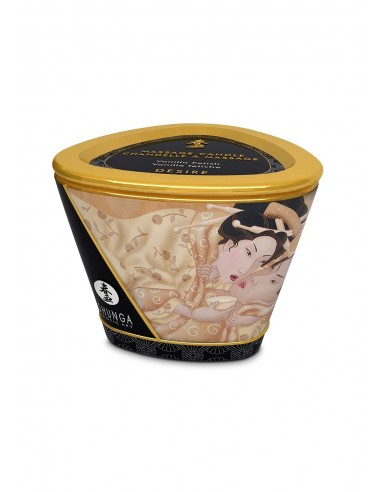Świeca / Krem Do Masażu Shunga Candle Desire/Vanilla 170 ml - Świece zapachowe do masażu - 2