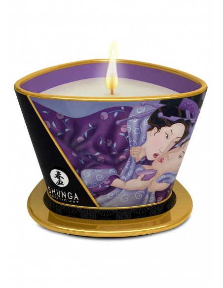 Świeca / Krem Do Masażu Shunga Candle Exotic Fruits 170 ml - Świece zapachowe do masażu - 1