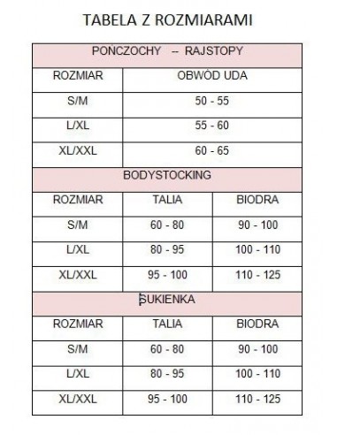 Rajstopy Czarne S/M ""Kiss Me"" - Rajstopy - 3