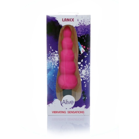 Wibrator analny Lance Plug Medical Silicone Pink – medyczny silikon, wodoodporność, cichy silnik i sterowanie 3 przyciskami (wym - 5